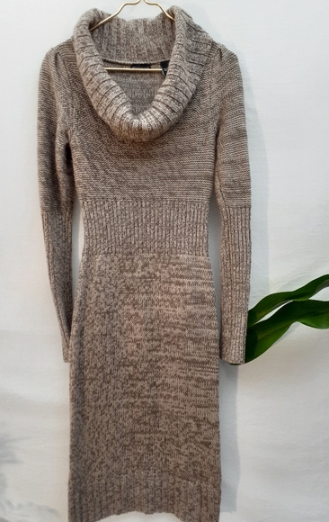 moda international sweater dress